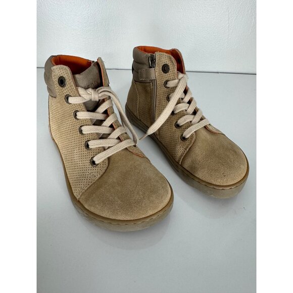 Birkenstock Other - Birkenstock Bartlett Kids Sand Boots Zip EU 29 US 11 Tan Orange
